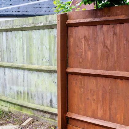 Fence restoration in Richmond VA